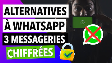 ALTERNATIVES A WHATSAPP 2023 🔐: 3 Applications de messagerie CHIFFRÉES, SÉCURISÉES et ANONYMES ✅