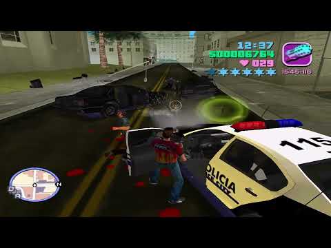 GTA Vice City 6 Star Wanted level | Six Star Police Case Part 10