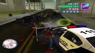 GTA Vice City: 6 звезд розыска | Полицейское преследование на 6 звезд, часть 10 screenshot 2