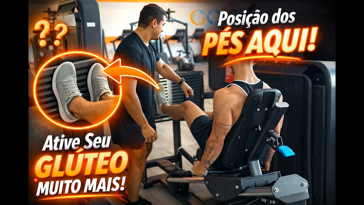 Mude Isso no Leg Press e Ative Muito Mais o Glúteo!