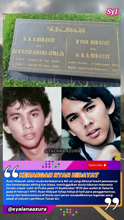 Ryan Hidayat: Bintang Muda yg Bersinar Terlalu Cepat Padam, Sosok Legendaris yg Tak Terlupakan‼️