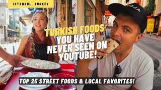 The BEST TURKISH FOOD GUIDE on YOUTUBE (What do Turkish people REALLY eat?)