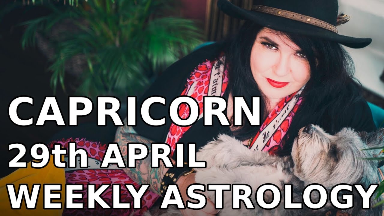 capricorn weekly astrology forecast 29 october 2019 michele knight