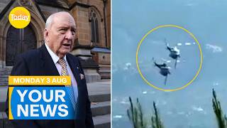Former broadcaster Alan Jones in court; tragic firefighter chopper crash | Today Show Australia