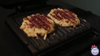 How to grill Crab Cakes with a George Foreman