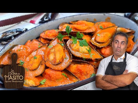 Video: Mejillones Con Salsa De Cebolla