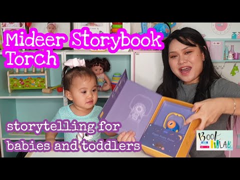 Mideer Storybook Torch Unboxing | Storytime Projector | Storytelling Gift Toy for Babies & Toddlers