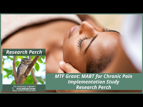 MTF Grant: MABT for Chronic Pain Implementation Study [Research Perch]