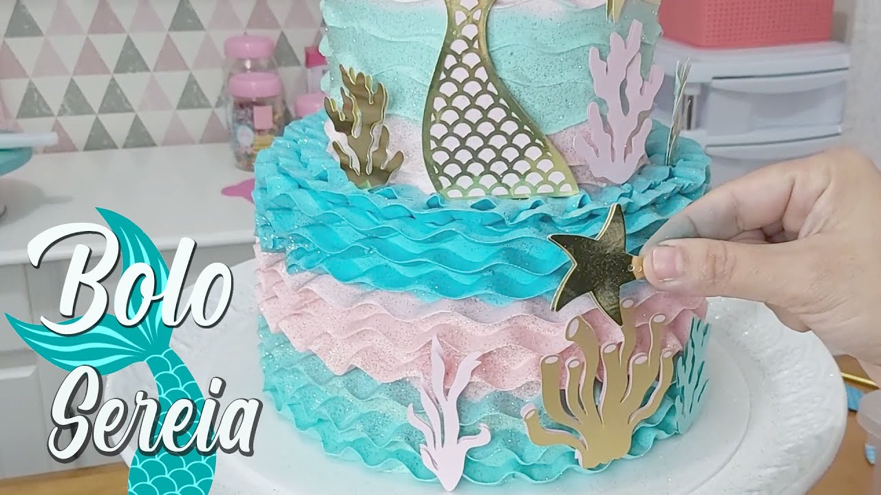 Bolos decorados Barbie Sereia para festa infantil - Vídeo Dailymotion