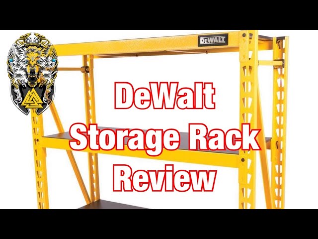 Dewalt Industrial Storage Rack // Assembly And Review 