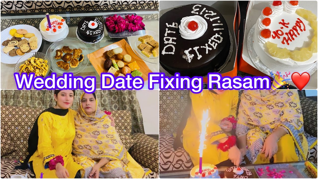 My Wedding Date Fixing Rasam With My In Laws YouTube My Wedding Date Fixing Rasam With My In Laws YouTube