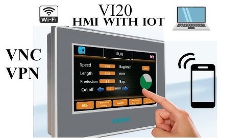VEICHI Vi20 HMI IOT DEVICE VNC VPN || #hmi || VPN LOGIN || INDUSTRIAL AUTOMATION
