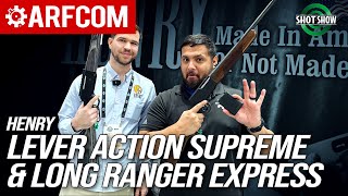 Actually New Lever Guns: Lever Action Supreme & Long Ranger Express | Henry | Shot Show 2024