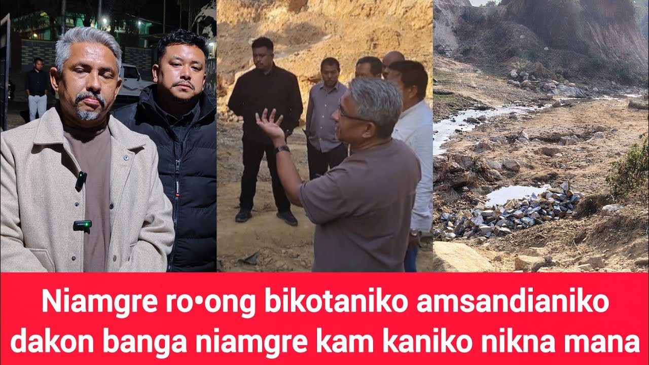 LtDilseng Sangmani siani jamano Garo Hills-o adita niamgre ro•ong bikote business ka•ako nikna mana