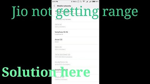 Jio issue faced on Redmi 2 Prime | No Range | No network available | Issue Solved |
