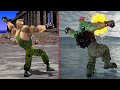 Tekken  jack and pjack gigaton punch evolution gameplay 1080p 60fps 2022