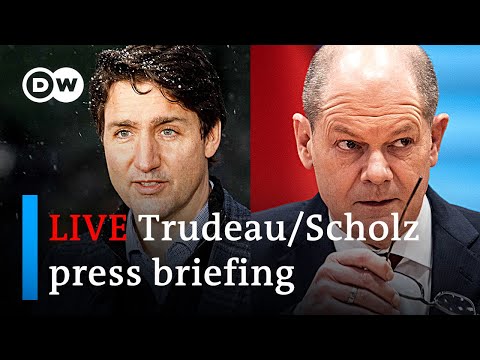 WATCH LIVE: German Chancellor Scholz and Canada’s PM Trudeau meet in Berlin