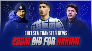 Chelsea Bid €60 Million for Hakimi | Chelsea to Buy Hakimi | Chelsea Transfer News