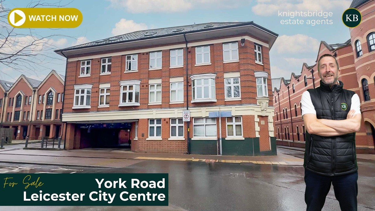 beautifully presented 1 Bedroom Flat | No Chain | York Road, Leicester City Centre