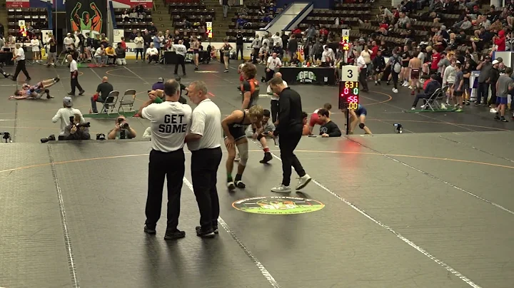119lbs Jackson Blum (MI) vs Bryson Terrell (TN) - ...
