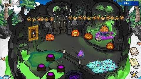 Halloween Igloo Time Lapse - Club Penguin Rewritten