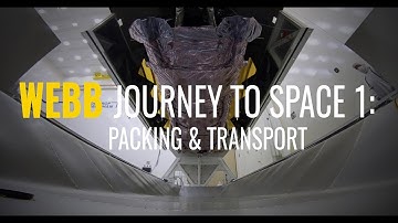 The Webb Telescope Journey to Space Part 1: Packed and Transported to the Ship