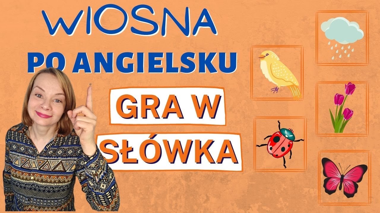 Gry Angielskie Dla Dzieci Online - Wiosna po angielsku | GRA W SŁÓWKA | angielski dla dzieci - YouTube