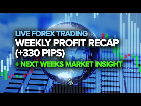 Live Forex Trading – Weekly Profit Recap (+330 Pips) + Next Weeks Market Insight