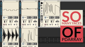 PdArray - module from PureData now in VCV Rack!