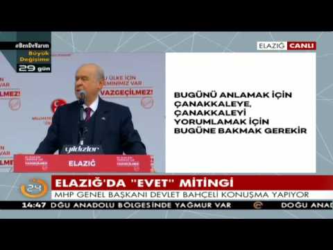 Bahçeli: Dün 57. Alay şehadete hazırdı, bugün biz hazırız