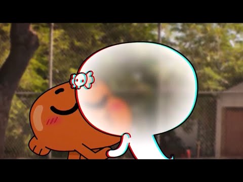 The Amazing World of Gumball - Darwin Kisses Carrie!