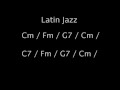 Dom / Cm Salsa Backing Track Latin Jazz