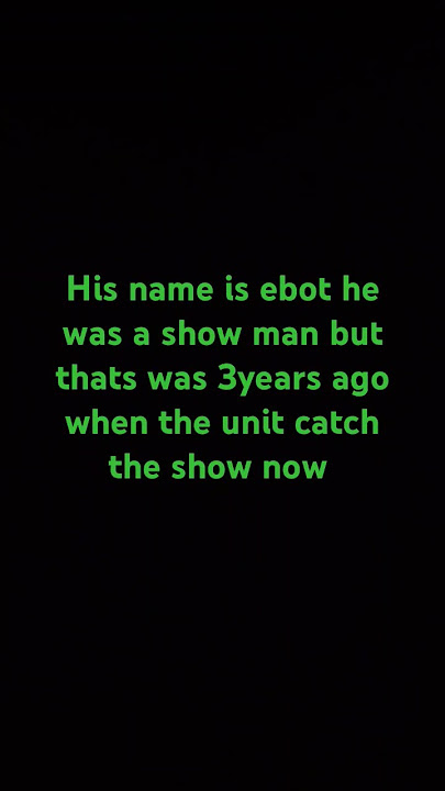 Long live ebot