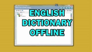 How to used a English Dictionary APP without internet FOR WINDOWS screenshot 4