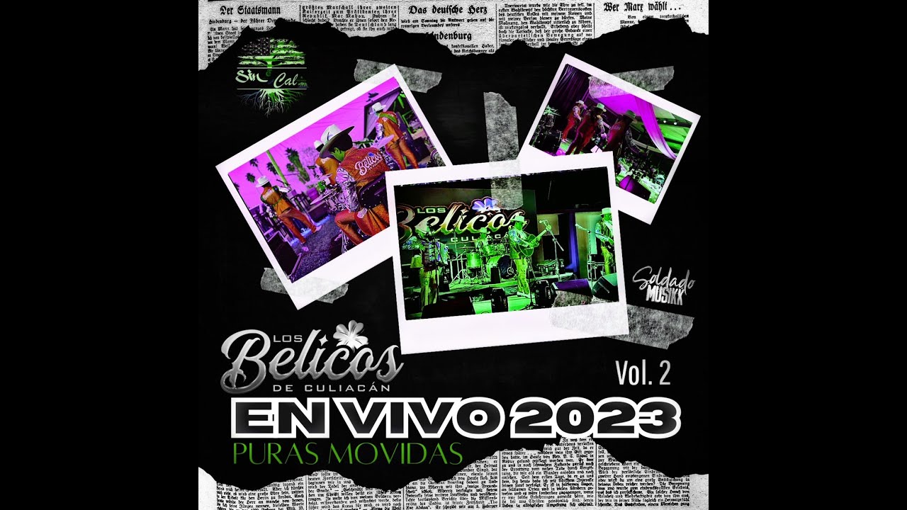 Los Belicos De Culiacan Se Les Aparecio El Cuervo, Doble F, Malas Rachas [Disco En Vivo Vol 2