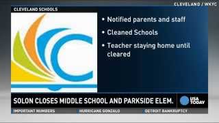 Two Ohio schools closed amid Ebola scare