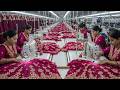 Inside the Anarkali Suits Factory The Incredible Process Behind 50,000 Dresses Made Daily