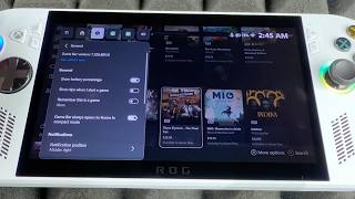 How to find All Settings on ASUS ROG XBOX Ally 7 in. Touchscreen Handheld Gaming Computer