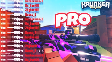 I am the best Krunker.io ranked pro player.