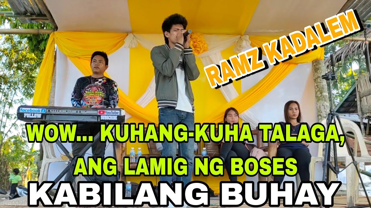 KABILANG BUHAY (cover) by RAMZ KADALEM | Live Concert 2024 at PAGALUNGAN NORTH COTABATO 🥰