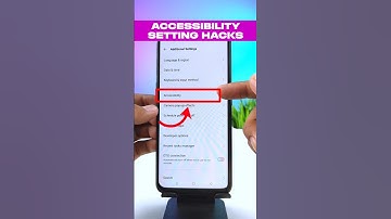 Mobile Accessibility Secret Settings 🤯 | Mobile Tricks 2024 | How to use Accessibility Shortcut