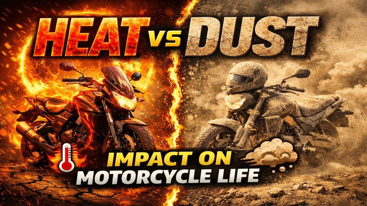 Heat vs Dust: The Silent Killers of Your Motorcycle