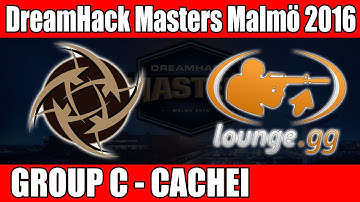 Lounge Gaming vs NIP (Ninjas in Pyjamas) | Day 2 Group C (Cache) DreamHack Masters Malmö 2016