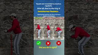 Are You Squatting Correctly? Avoid Back & Knee Injuries | The King of Testosterone Boosters