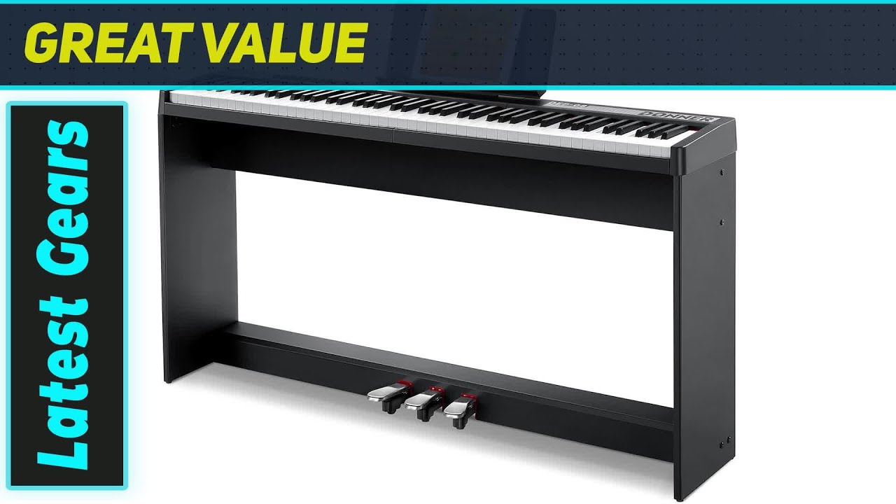 Donner DEP-08: Best Beginner 88-Key Piano for Small Spaces? - YouTube