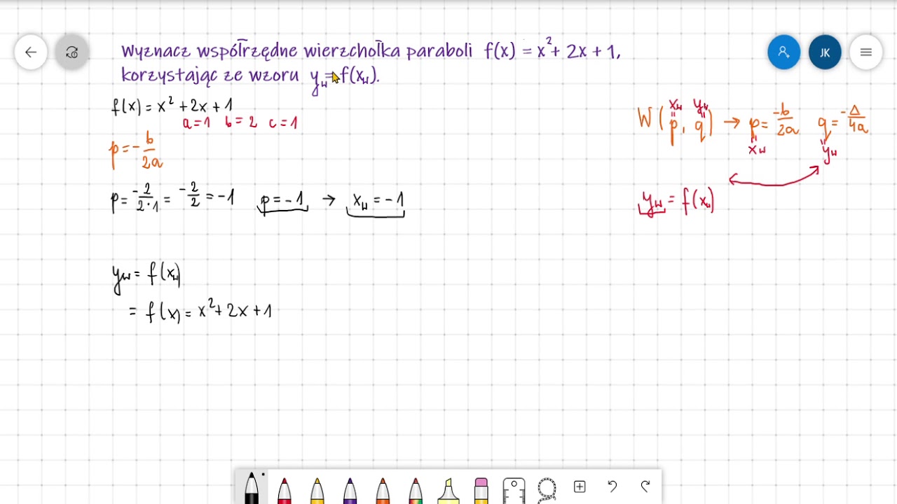 Odleg O Wierzcho Ka Paraboli F X X 2 10x 8 Odleg O Wierzcho Ka Paraboli F X X 2 10x 8