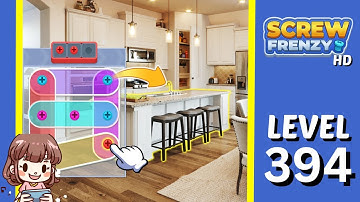 Screw Frenzy Level 394 Solution Walkthrough