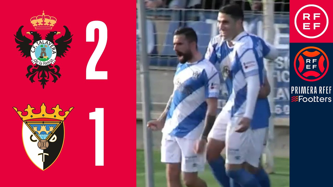 RESUMEN I CF Talavera de la Reina 2-1 CD Tudelano I PrimeraRFEF I Jornada 21 I Grupo 1