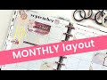How to decorate The Happy Planner monthly layout