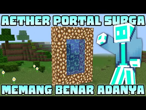 Aether Portal • Portal Surga Minecraft PE • 1.18